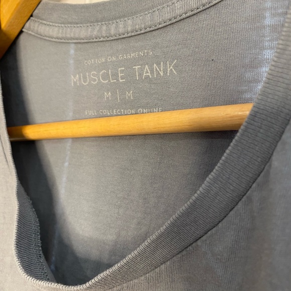 SOLD Mens Cotton On Muscle Tank M - Picture 5 of 9